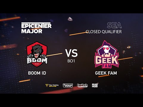 BOOM ID vs Geek Fam, EPICENTER Major 2019 SA Closed Quals , bo1 [kvyzee]