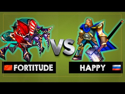 EPICOO! PARTIDON DE WARCRAFT  | HAPPY vs FORTITUDE | RAZAS INVERTIDAS