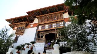 Punakha Dzong - symbol of traditional Bhutanese architecture