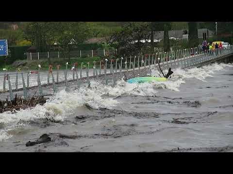 Crue de l'Ardèche - 23 novembre 2019 - vidéo par Claude Peschier