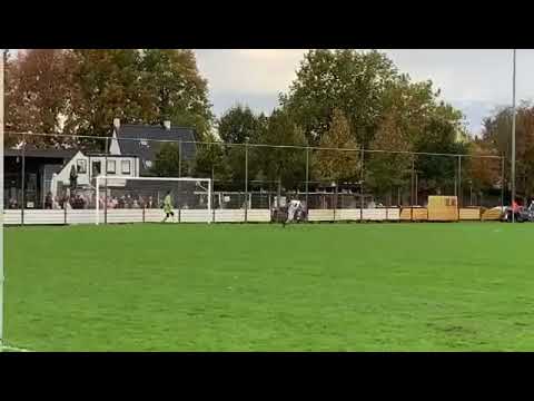 Winnende strafschop Wesley Borsboom