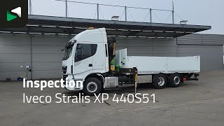 IVECO Stralis 510 6X2 Palfinger PK18002 Lift+steering axle 2500kg Lade flatbed truck | Image 4 - Autoline