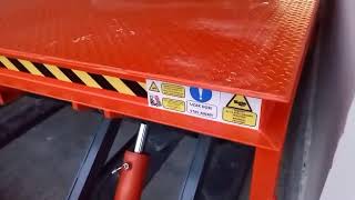 Nůžková zdvihací plošina