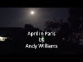 Andy Williams - April in Paris