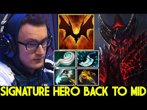 MIRACLE [Shadow Fiend] Bring Signature Hero Back to Mid VS Noone Dota 2