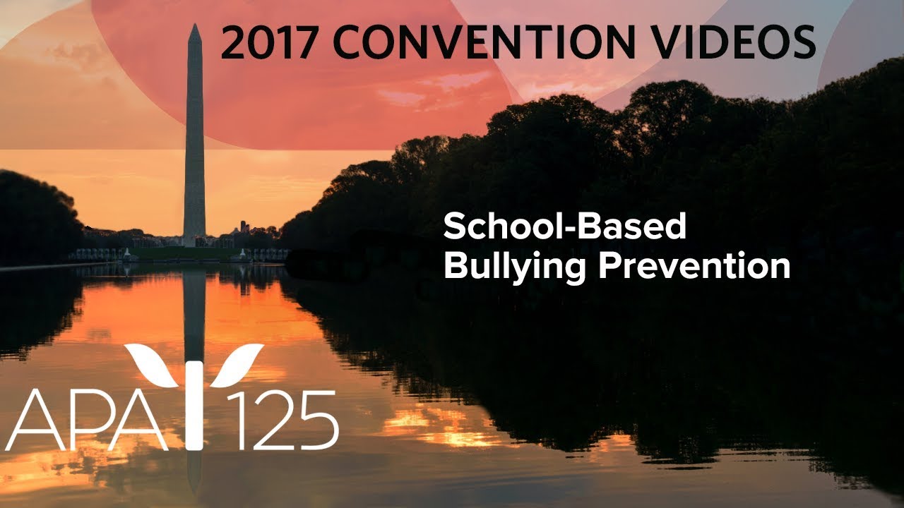 School Based Bullying Prevention