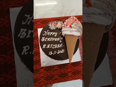 Salem Saravana birthday cake 🎂 13.11.21