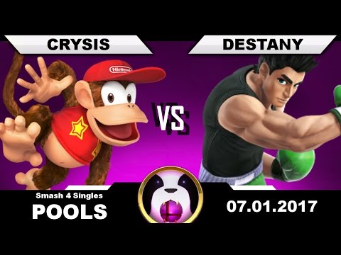 PPT-W17 - Crysis (Diddy) Vs. Destany (Little Mac) - Pools Wave A - Smash 4