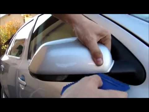 Changing indicator light from side mirror Skoda Octavia 2, audio: English