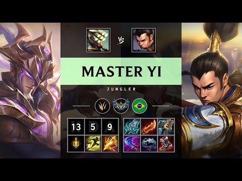Master Yi Jungle vs Xin Zhao - BR Challenger Patch 25.04