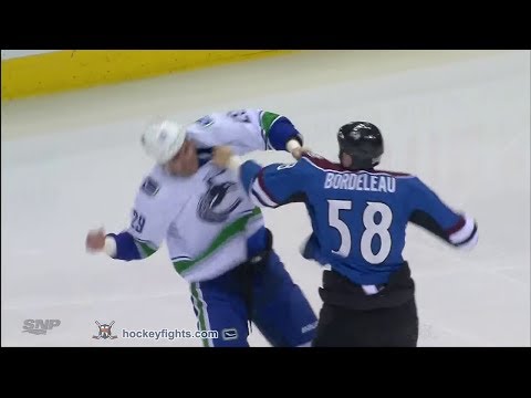 Tom Sestito vs Patrick Bordeleau Mar 27, 2014