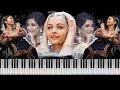 Nanna re Nanna re song | Barso re Shreya Ghoshal Mam | cover by piano by music Ragavendhira