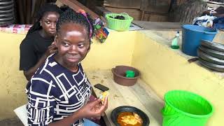 Ugandan Girls Eating Ghanaian Food for the First Time in Accra Ghana 🇬🇭🇬🇭