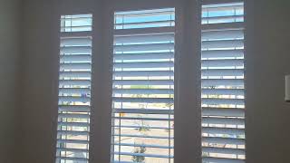  Shutter with Extension Frame Used on Windows with Narrow Window Depth