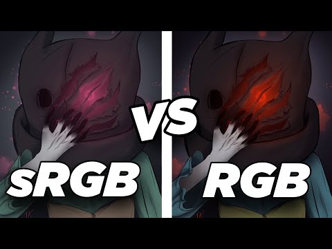 sRGB vs RGB: Which is the best color profile for artists?