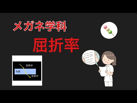 屈折率について詳しく解説