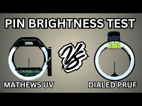 Dialed Pruf vs. Mathews UV Slider || Pin Brightness Test