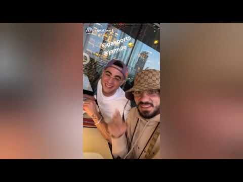 Capital Bra schlichtet den Streit seiner Kinder - Unterwegs mit Jamule in Dubai 01.02.2021