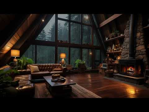 Wärme in der Regennacht – Ruhige Atmosphäre für Schlaf, Meditation und Wohlbefinden