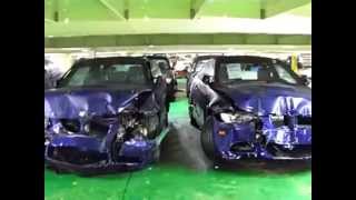 Crumpled Brand new BMWs DESTROYED on cargo ship, NOT Secured Promptly