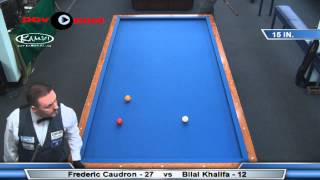 3C @ Million Dollar Billiards - Frederic Caudron vs Bilal Khalifa