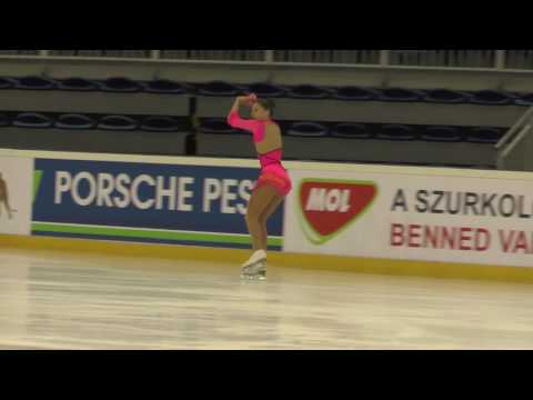 2016 Santa Claus Cup: Lena KREITMEIER (GER) - FS Junior LADIES - Short program