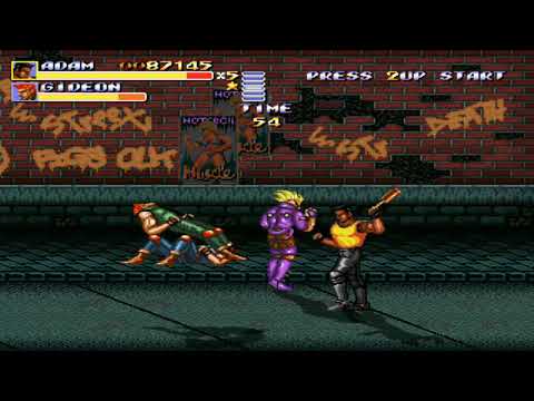 Streets Of Rage Remake V5.1 Longplay - Adam Hard Difficulty