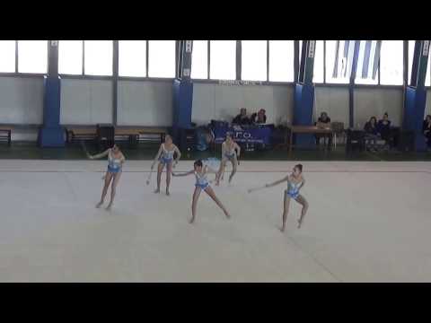 ΟΛΥΜΙΑΚΟΣ ΡΥΘΜΟΣ-Πανελλήνιο Πρωτάθλημα ENSEMBLE Νεανίδων 2017/ 10 Κορίνες