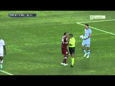 Torino 2-2 Milan 2013/2014  | muntari for 2-1 |