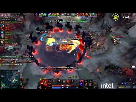 RAMPAGE by Lorenof in Gambit vs Winstrike match. Dota 2