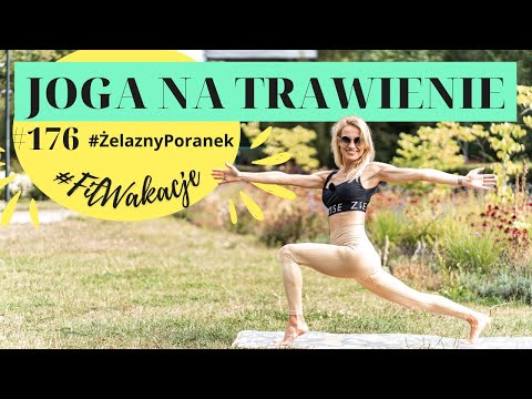 JOGA DETOKS na lepsze trawienie | Płaski brzuch, detox i spalanie | #ŻelaznyPoranek #176 |Ola Żelazo