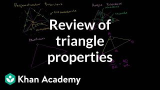 Review of Triangle Properties