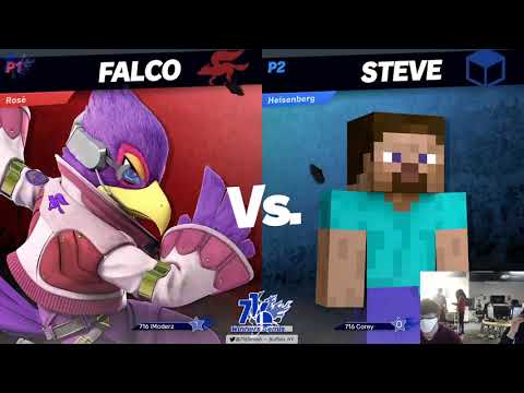 BSSP13 - iModerz (Falco) Vs. Corey (Steve, PT) - SSBU Winners Semis