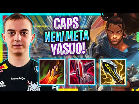 CAPS TRIES NEW META YASUO ADC! | G2 Caps Plays Yasuo ADC vs Kai'sa! | Season 2023