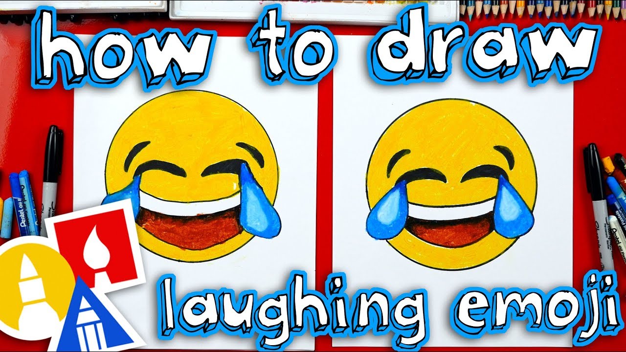 How To Draw Laughing Emoji 😂