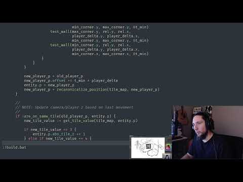 Odinmade Hero / Day 48 / Line Segment Intersection Collision