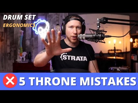 Drum Throne Mechanics // 5 MISCONCEPTIONS to Avoid for Optimal Performance and Health