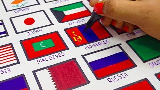 🌍 LIVE Flag Drawing ✍️ | COMMENT YOUR FLAG, I’LL DRAW IT! 🎨 #shortlive #live #fl