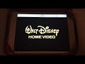 Walt Disney Home Video Logo With VoiceOver 1993 1998 Long Version