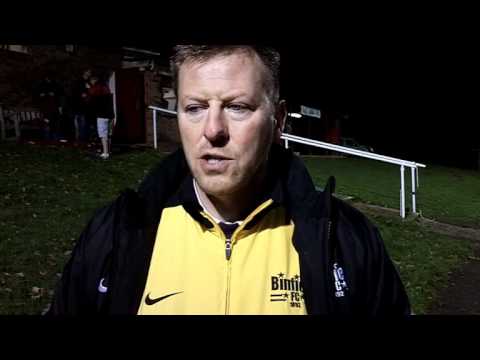 BINFIELD FC TV - BINFIELD 0-3 Ardley United - Uhlsport Hellenic Premier Division - 11-12-10.wmv