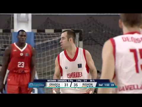 Highlights  Titus Nicoara  11 points   vs  the Maccabi Rand Media  12 14 2016