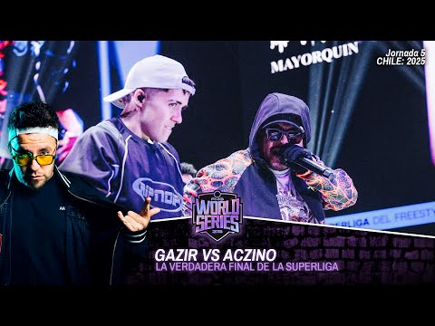 GAZIR AND ACZINO: THE TRUE FINAL *ACZINO VS GAZIR* #FMSWORLDSERIES J5 Reaction