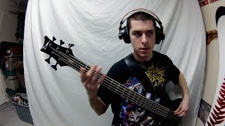 THE BLACK DAHLIA MURDER - THRONE OF LUNACY | bass cover