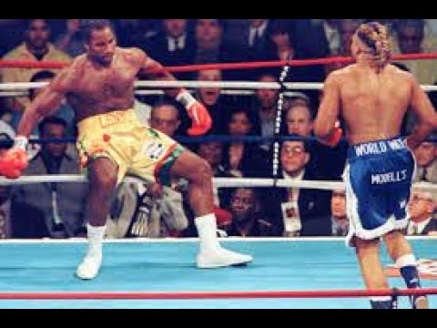 Lennox Lewis vs Shannon Briggs - Briggs almost slays Lewis!