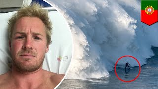 Wipeout: Brit surfer gets spine fractured by massive 50-foot wave in Portugal - TomoNews
