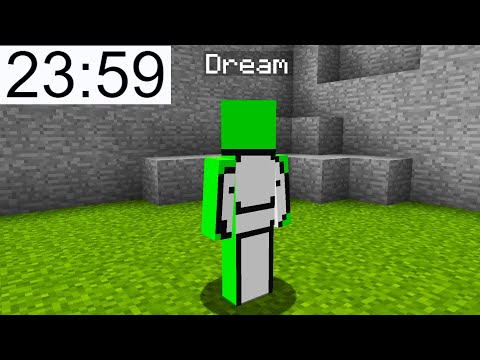 I Trained Like Dream For 24 Hours in Minecraft