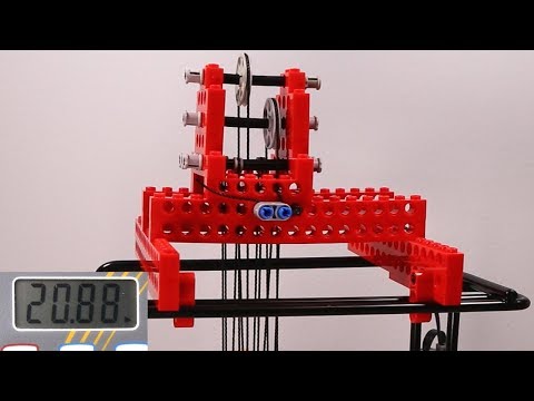 Testing Lego pulley systems - Kids (6+), Kingdom Kids Zone - Brick Experiment Channel