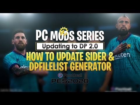 [TTB] PES 2020 - How to Update Sider & DPFileList Generator for Datapack 2.0 - PC Mods Series