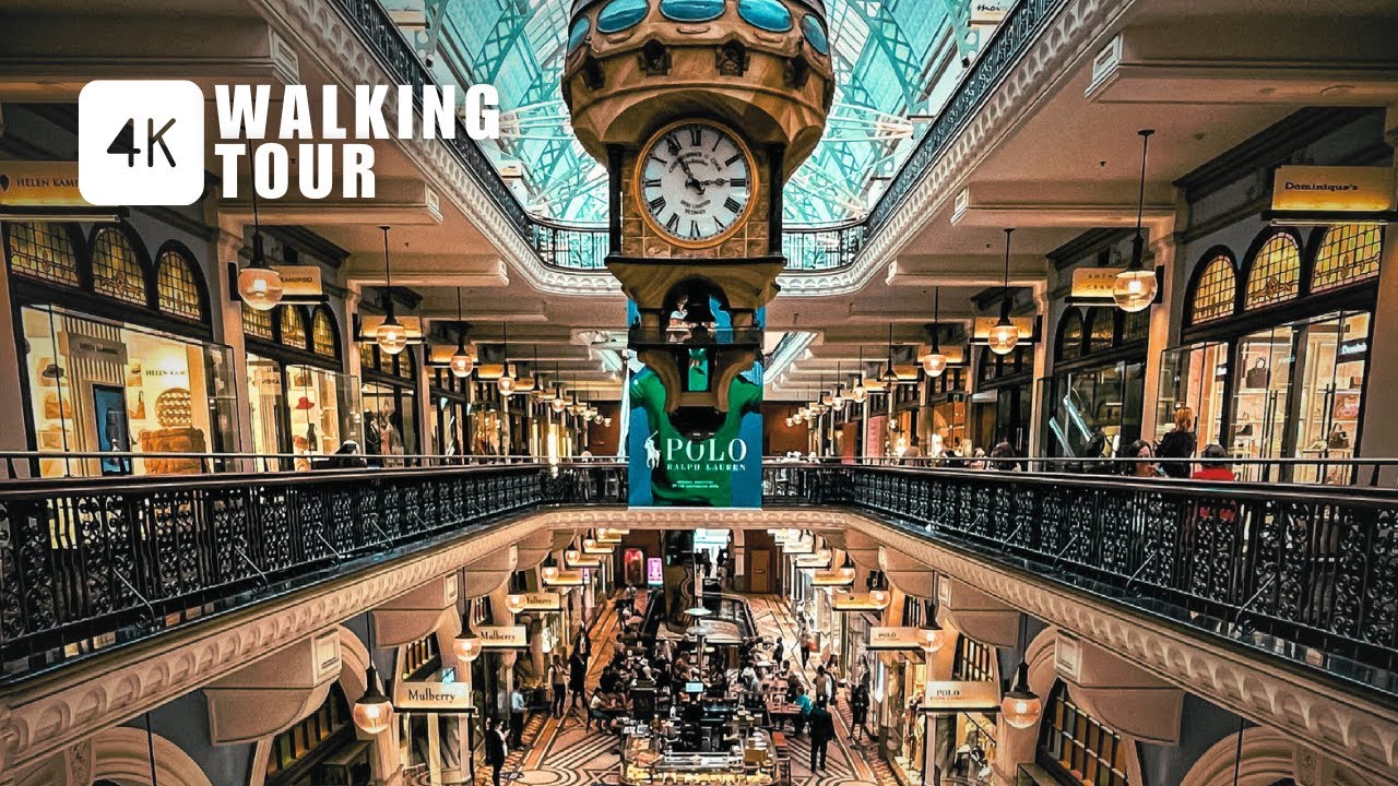 Embark on a fascinating walking tour at Queen Victoria Building.