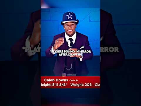 He did NOT care about Draft Mirror 😭✌️ #shorts